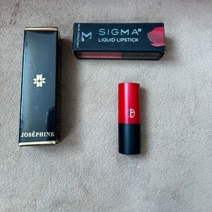 Bundle of Lipsticks - Sigma, Joséphine, & Giorgio Armani
